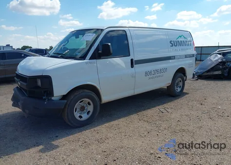 2016 Chevrolet Express 2500 Work Van из США, поврежденный, VIN 1GCWGAFF4G1288830